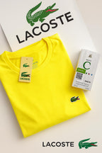 Pack x5 Camisetas Lacoste + Loción